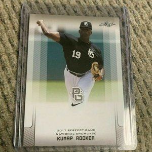 KUMAR ROCKER Rookie Card New York Mets MLB Draft